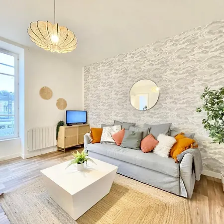 La Passerelle 1d - Quartier Gare - Wifi Apartament *