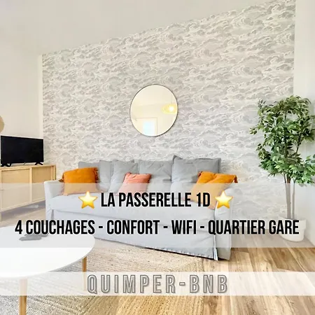 Apartament La Passerelle 1d - Quartier Gare - Wifi