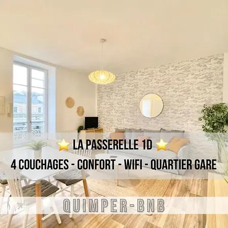 Apartament La Passerelle 1d - Quartier Gare - Wifi *